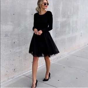 Vici Tranquil Thoughts Tulle Dress 🖤